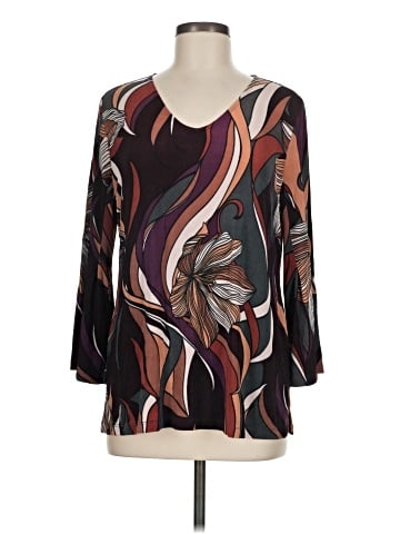 Travelers by Chico's 3/4 Sleeve Blouse (view 1)