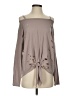 I. Joah Gray Long Sleeve Top Size S - photo 1