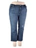 Venezia Hearts Blue Jeans Size 24 - photo 1