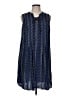 Old Navy 100% Rayon Blue Casual Dress Size L - photo 1