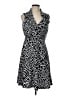 Studio One Graphic Black Casual Dress Size 10 - photo 1