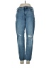 Banana Republic Hearts Blue Jeans Size 27 waist - photo 1