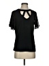 NY Collection Black Short Sleeve Top Size P (petite) - photo 1