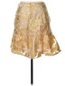 Glamorous Paisley Gold Formal Skirt Size L - photo 2