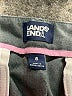 Lands' End Chevron-herringbone Gray Dress Pants Size 8 - photo 7