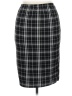 Shein Curve Plaid Black Formal Skirt Size 14 Plus (1) - photo 1