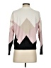 T Tahari Chevron-herringbone Pink Pullover Sweater Size XS - photo 2