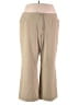 Lane Bryant Solid Tan Khakis Size 24 (petite) - photo 1