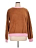 Maeve Color Block Brown Pullover Sweater Size XL - photo 1