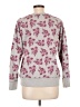 The North Face 100% Cotton Floral Gray Pullover Sweater Size L - photo 2