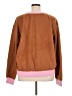 Maeve Color Block Brown Pullover Sweater Size XL - photo 2