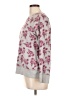 The North Face 100% Cotton Floral Gray Pullover Sweater Size L - photo 5