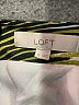 Ann Taylor LOFT 100% Polyester Graphic Teal Green Casual Skirt Size 10 - photo 4