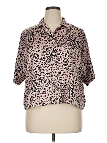Joyspun Short Sleeve Blouse (view 1)
