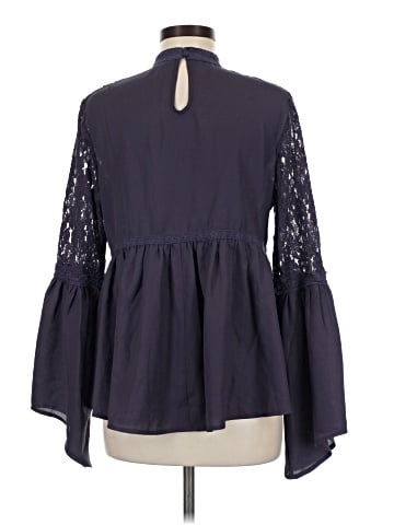 Sun & Shadow Long Sleeve Blouse (view 2)
