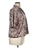 Joyspun Animal Print Pink Short Sleeve Blouse Size 16 - photo 4