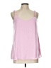 Naked Zebra 100% Polyester Pink Sleeveless Blouse Size L - photo 1