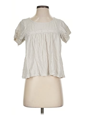 Lucky Brand Short Sleeve Blouse (view 1)