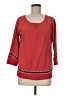 Lucky Lotus Red Pullover Sweater Size M - photo 1