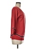 Lucky Lotus Red Pullover Sweater Size M - photo 4