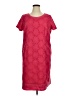 Talbots Pink Red Casual Dress Size 16 - photo 1