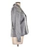 Alex Evenings 100% Polyester Metallic Silver Blazer Size 12 - photo 4