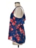 Studio Y 100% Polyester Blue Sleeveless Blouse Size M - photo 5