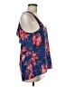 Studio Y 100% Polyester Blue Sleeveless Blouse Size M - photo 4