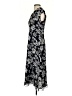 Talbots 100% Polyester Paisley Gray Casual Dress Size 2 - photo 5