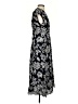 Talbots 100% Polyester Paisley Gray Casual Dress Size 2 - photo 4