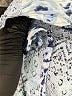 En Creme 100% Rayon Blue Long Sleeve Blouse Size M - photo 7