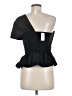Express Black Short Sleeve Top Size M - photo 2