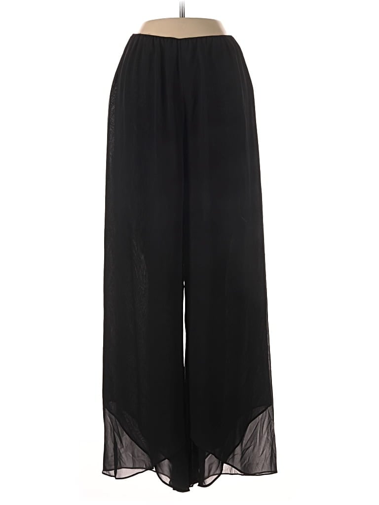 Pre-owned Alex Evenings Casual Pants In Black