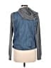 O'Neill 100% Cotton Gray Denim Jacket Size M - photo 2
