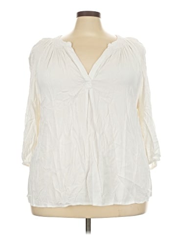 Crown & Ivy 3/4 Sleeve Blouse (view 1)