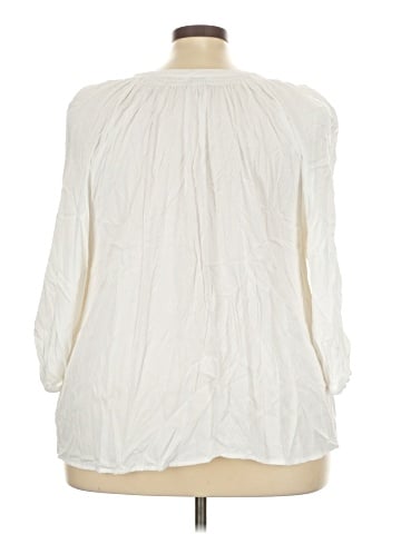 Crown & Ivy 3/4 Sleeve Blouse (view 2)