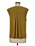 Akemi + Kin Gold Sleeveless Blouse Size M - photo 2
