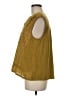 Akemi + Kin Gold Sleeveless Blouse Size M - photo 5