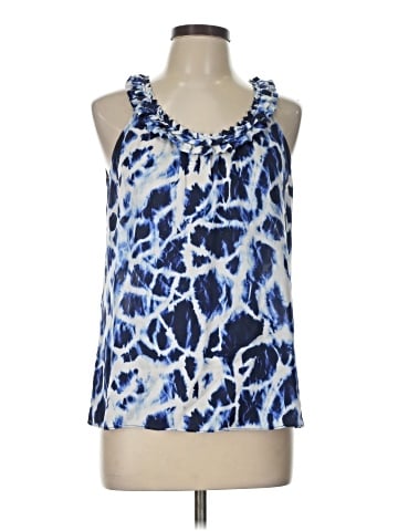 MICHAEL Michael Kors Sleeveless Silk Top (view 1)