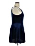 Speechless Solid Blue Cocktail Dress Size XL - photo 4