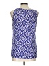 Kenar 100% Polyester Blue Sleeveless Blouse Size L - photo 2