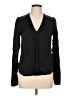 Veronica Beard 100% Silk Black Long Sleeve Silk Top Size 6 - photo 1