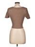 Forever 21 Brown Short Sleeve Henley Size M - photo 2