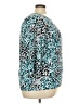 JM Collection Teal 3/4 Sleeve Blouse Size 3X - photo 4