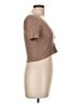 Forever 21 Brown Short Sleeve Henley Size M - photo 4