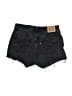 Levi's Hearts Black Denim Shorts Size 29 waist - photo 2