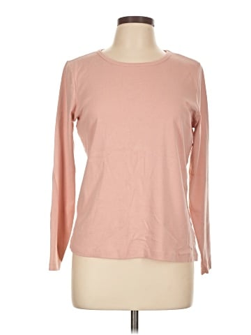 St. John's Bay Long Sleeve Top (view 1)