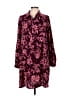 Easel 100% Polyester Burgundy Casual Dress Size L - photo 1