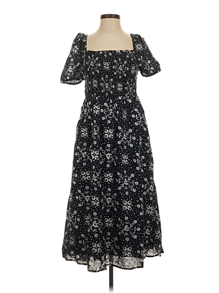 Ann Taylor Loft Casual Dress In Black