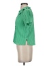Monki 100% Polyester Green Short Sleeve Polo Size XXS - photo 5